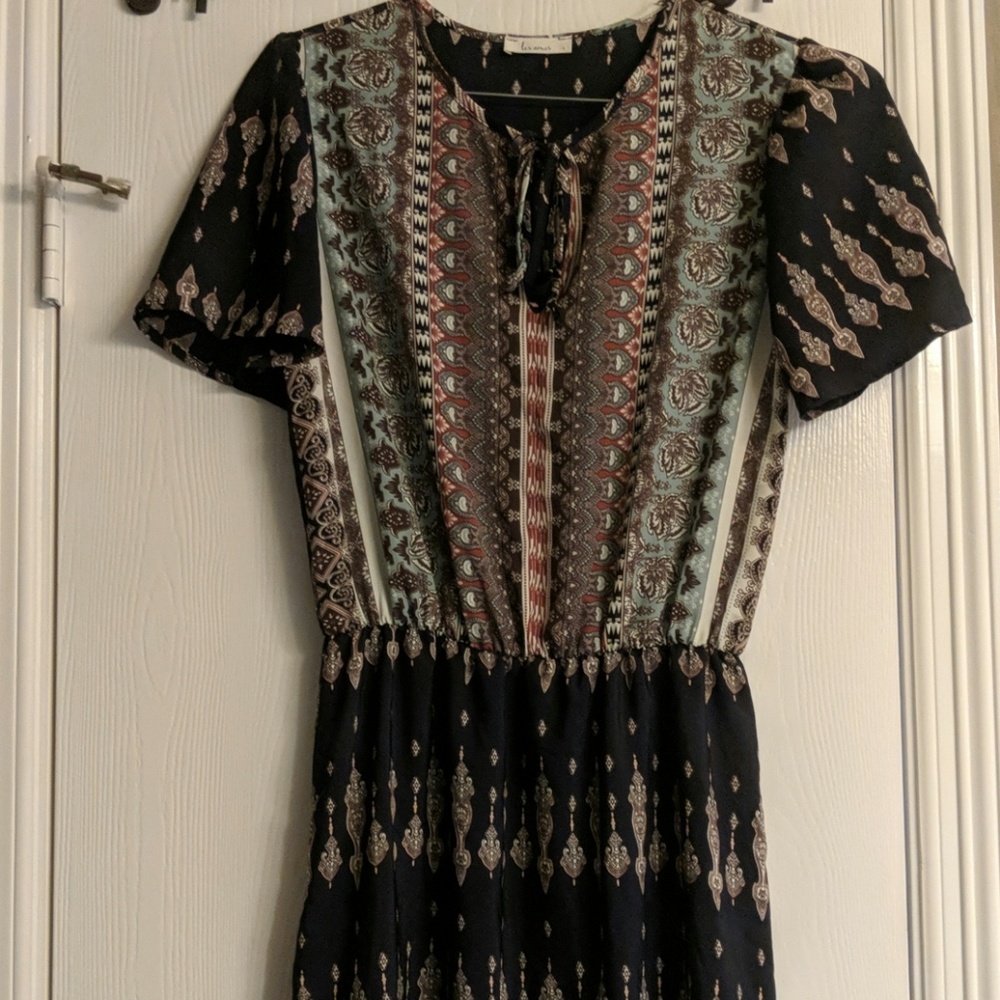 Short Sleeved maxi dress